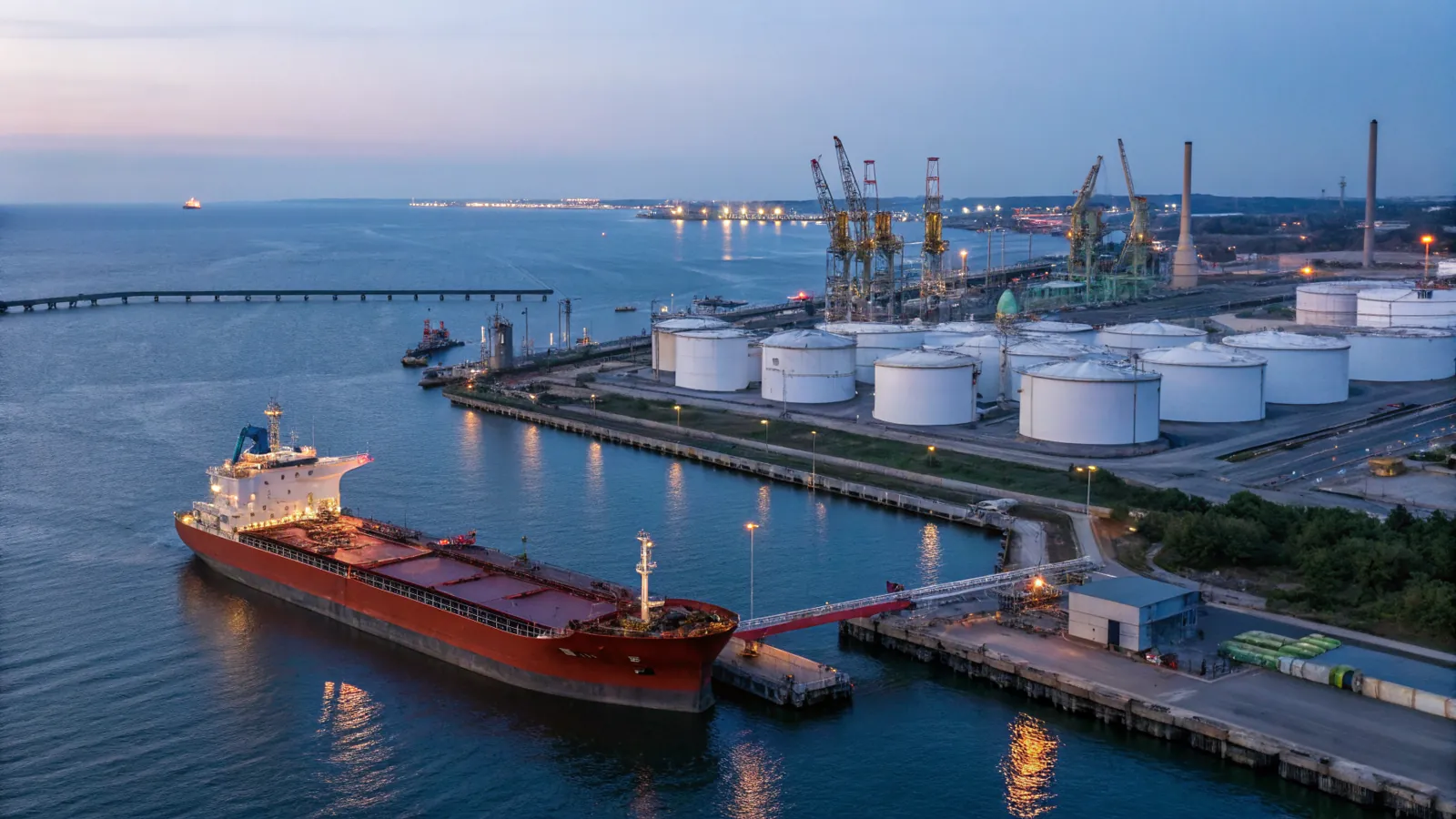 Ust-Luga port